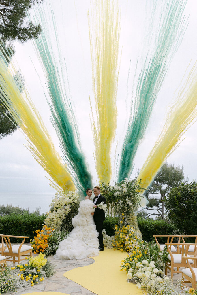 Un mariage d’exception avec vue sur la Méditerranée au Four Seasons Cap-Ferrat. Mariage haute de gamme Côte d'Azur