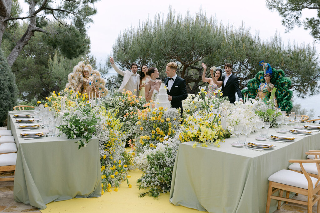 Un mariage d’exception avec vue sur la Méditerranée au Four Seasons Cap-Ferrat. Mariage haute de gamme Côte d'Azur