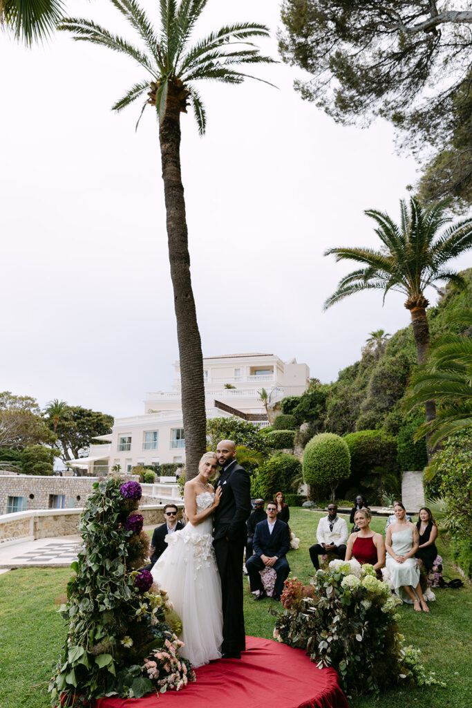 Destination wedding France, French Riviera, Cap Estel